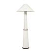 TOV Furniture Faith White Boucle Floor Lamp