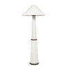 TOV Furniture Faith White Boucle Floor Lamp