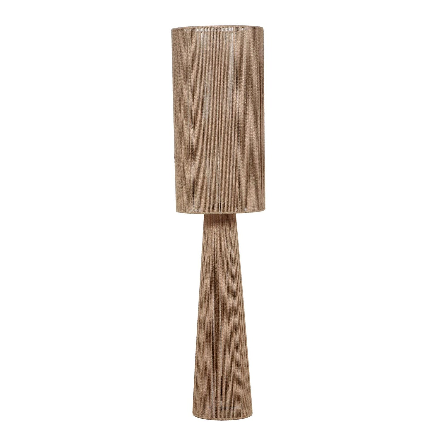 TOV Furniture Marza Natural Jute 2-Bulb Floor Lamp