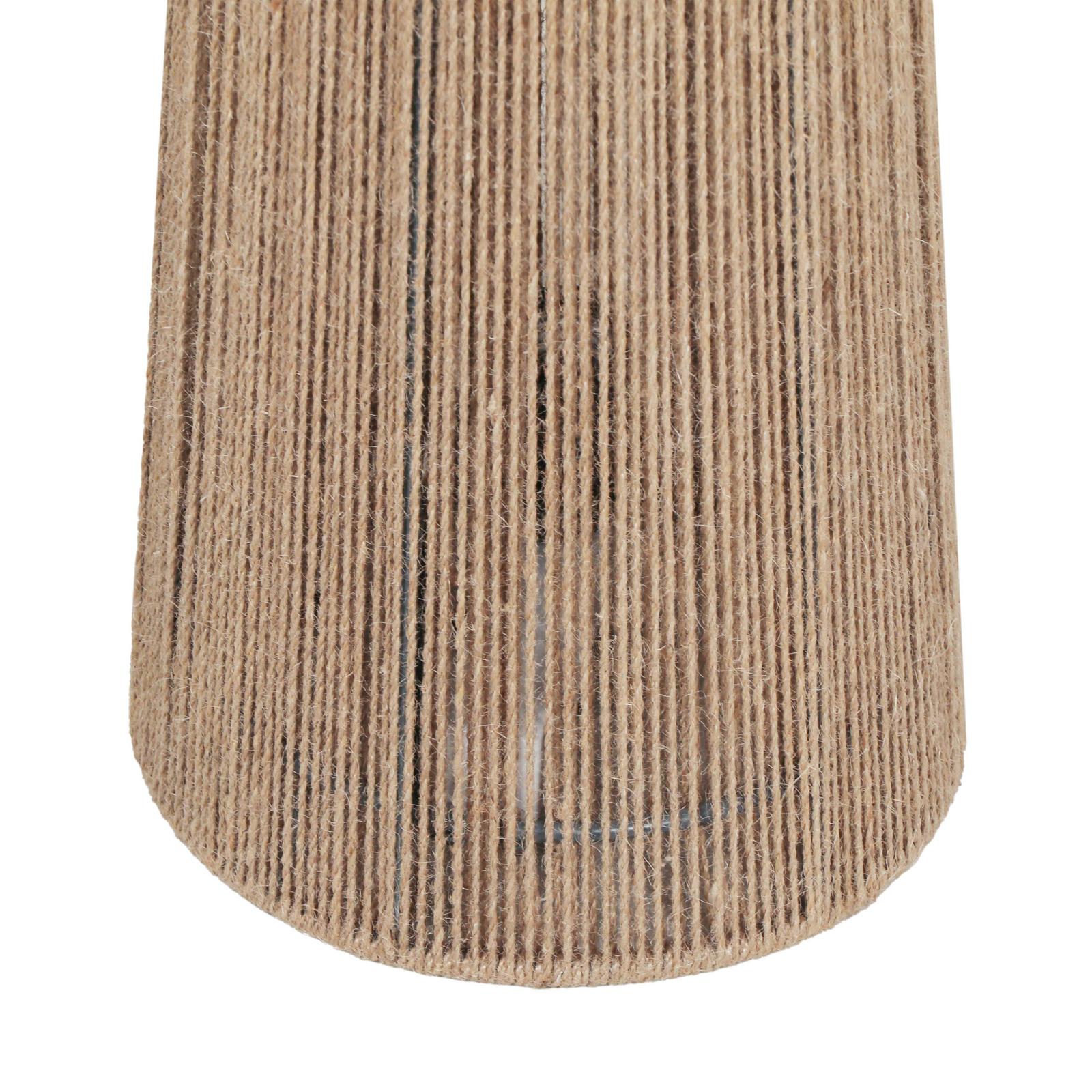 TOV Furniture Marza Natural Jute 2-Bulb Floor Lamp