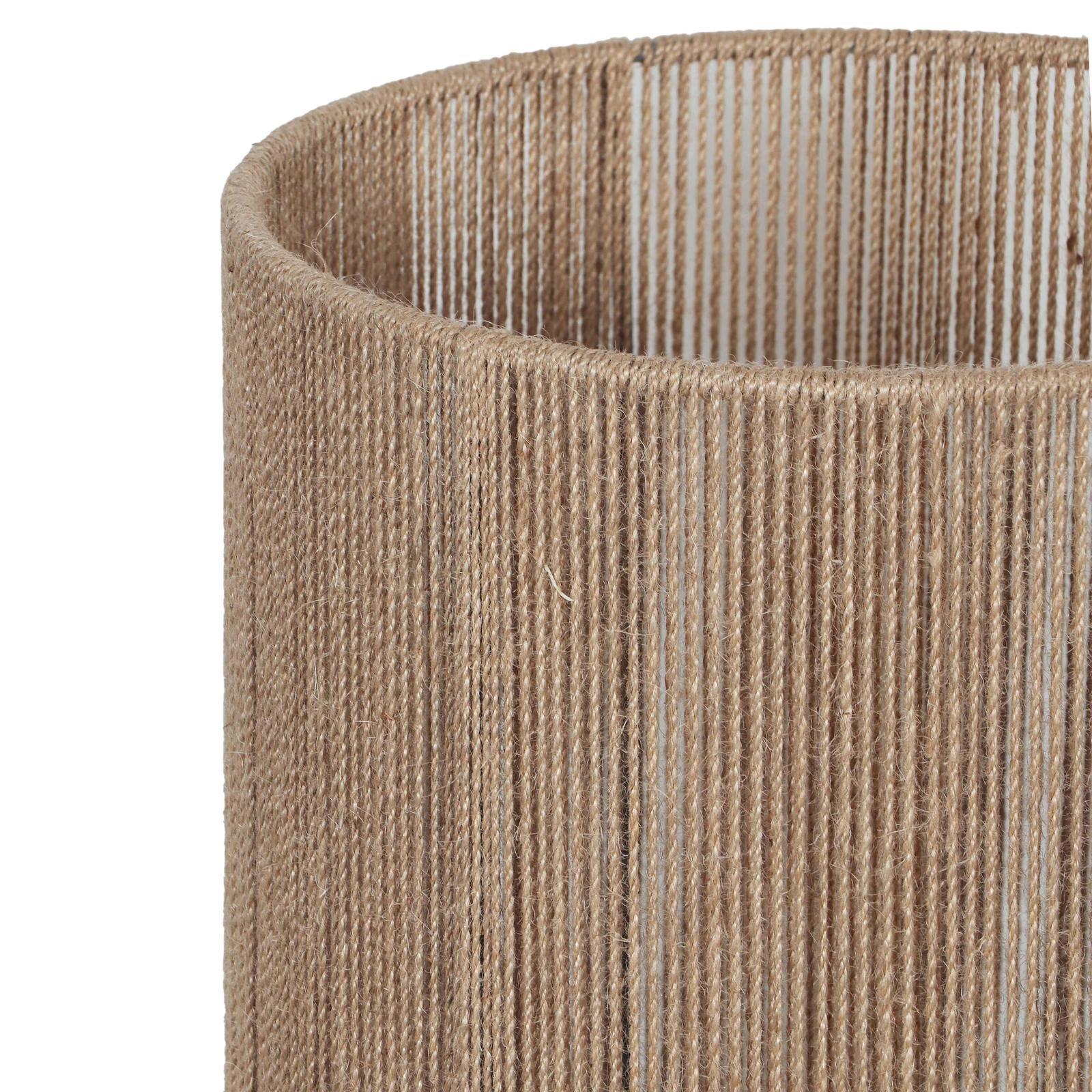 TOV Furniture Marza Natural Jute 2-Bulb Floor Lamp