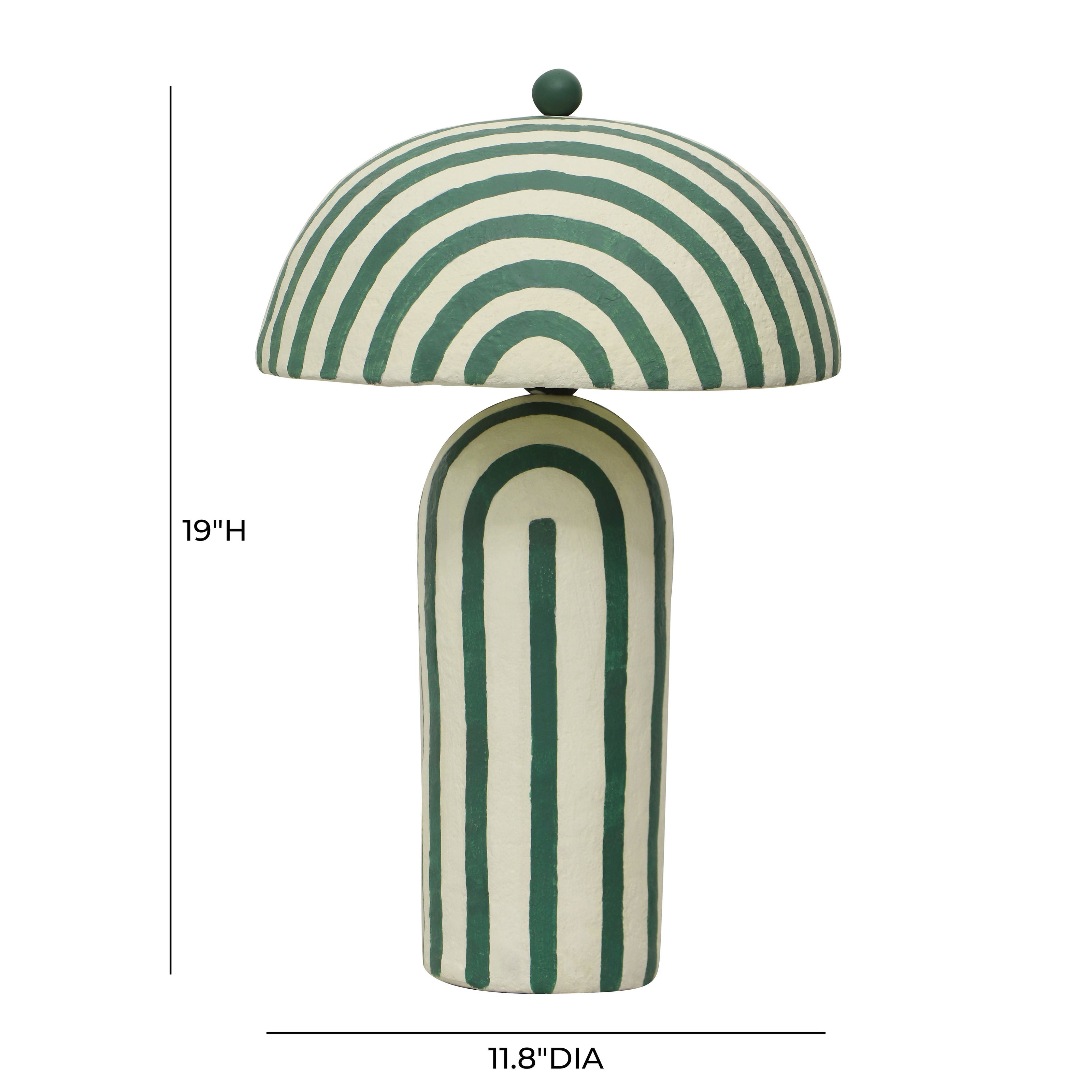 TOV Furniture Maiori Papier Mache Table Lamp