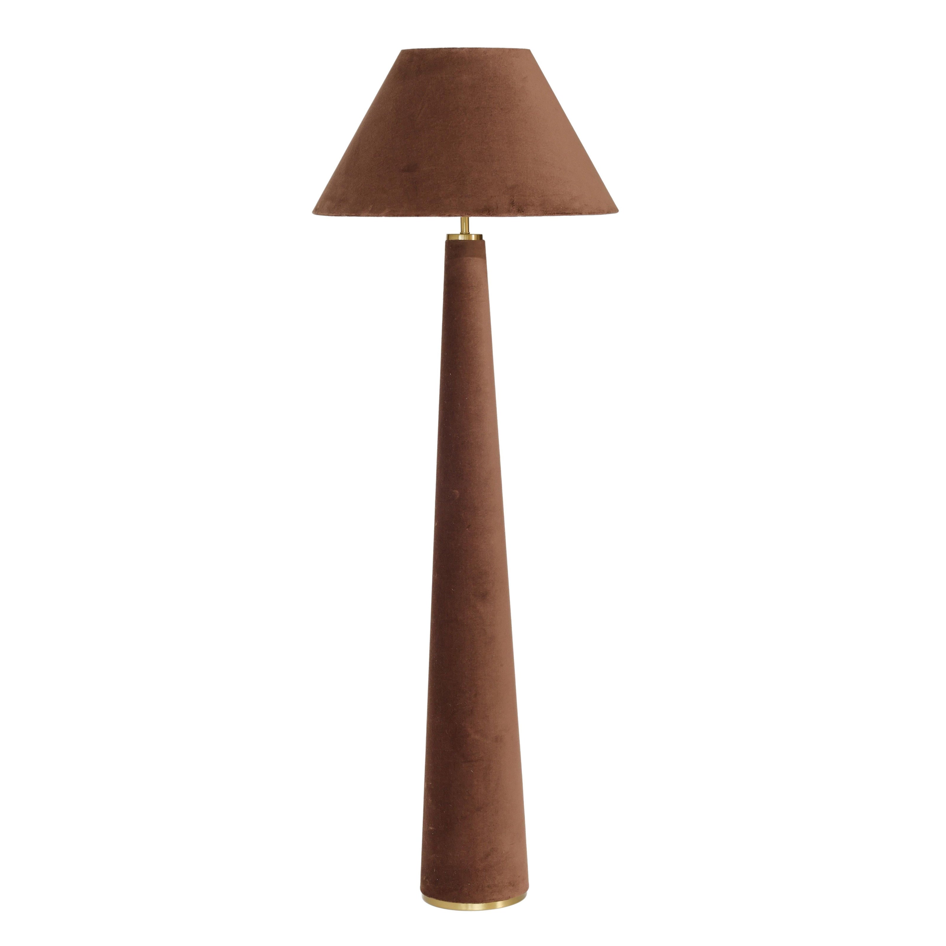 TOV Furniture Graham Velvet Floor Lamp