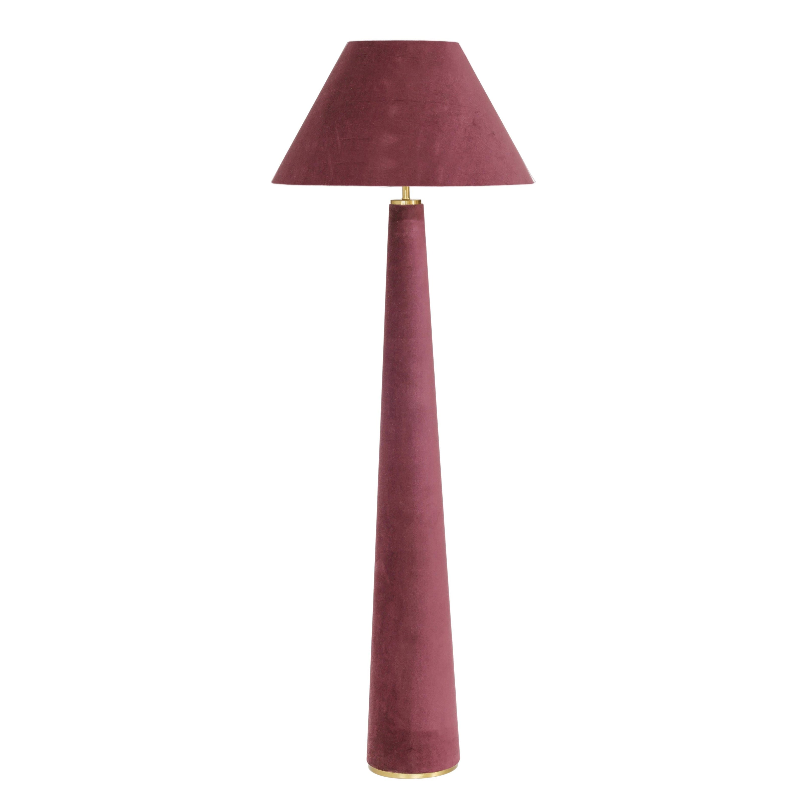 TOV Furniture Graham Velvet Floor Lamp