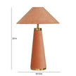 TOV Furniture Graham Velvet Table Lamp