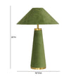 TOV Furniture Graham Velvet Table Lamp