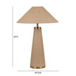 TOV Furniture Graham Natural Jute Table Lamp