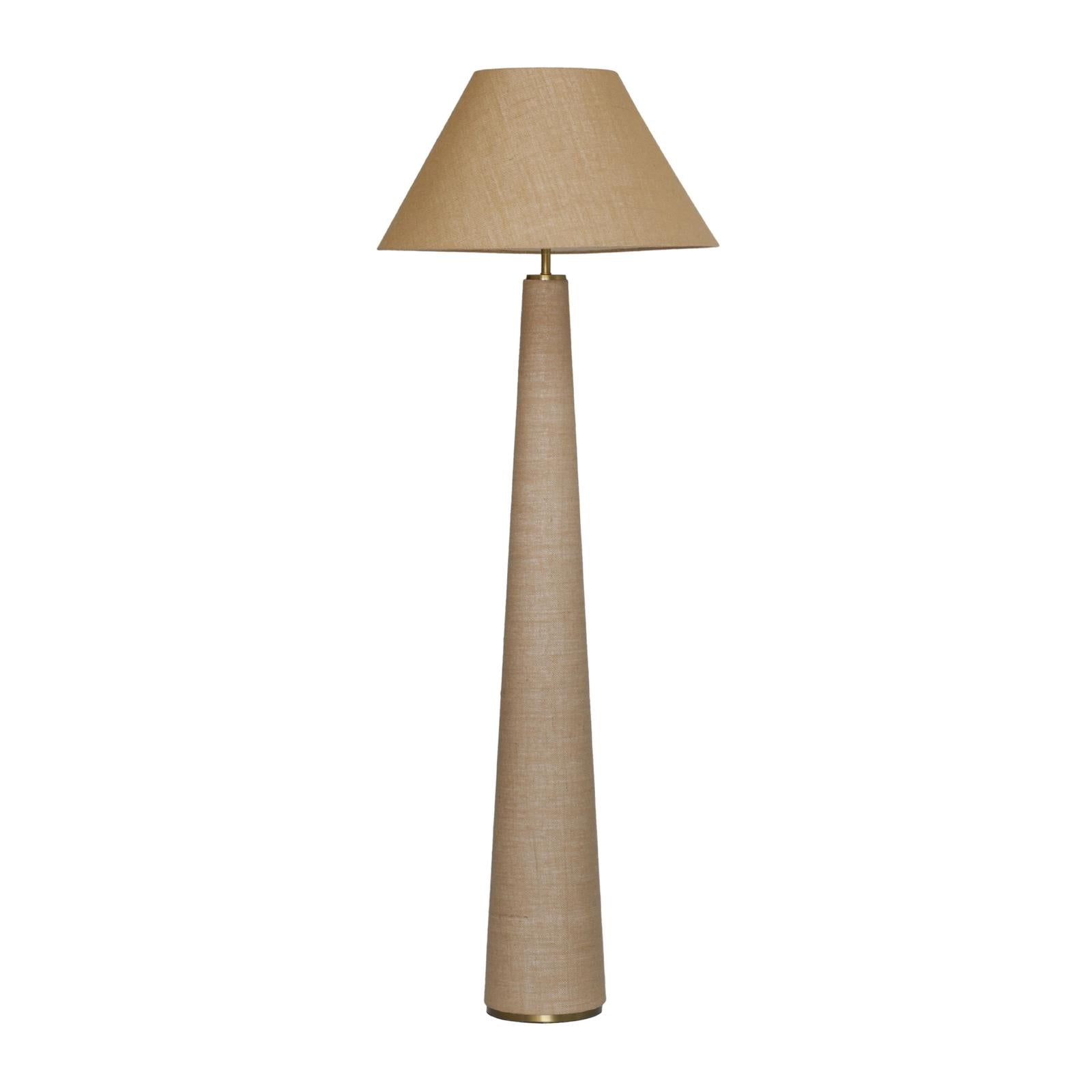 TOV Furniture Graham Natural Jute Floor Lamp
