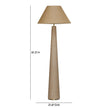TOV Furniture Graham Natural Jute Floor Lamp