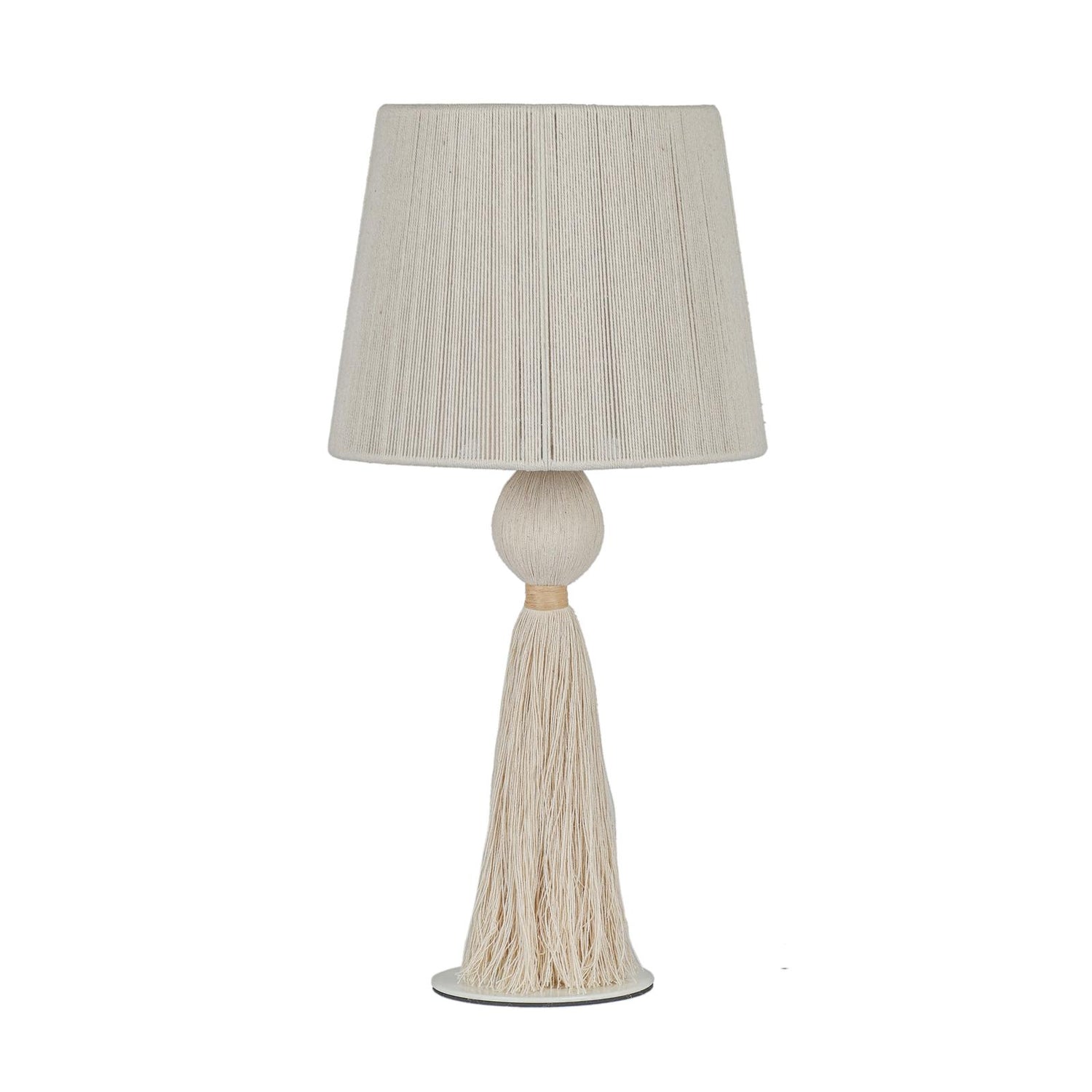 TOV Furniture Samba White Cotton Table Lamp