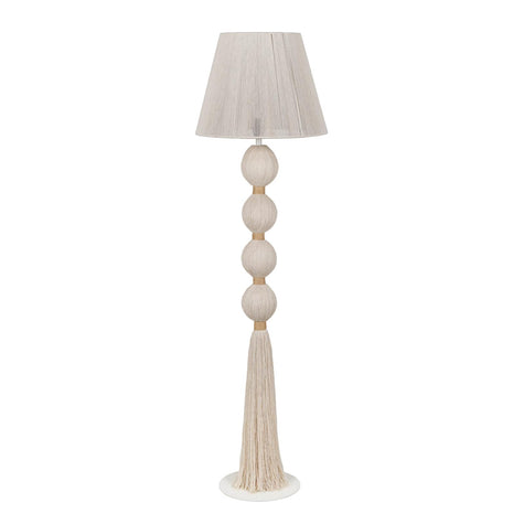 TOV Furniture Samba White Cotton Floor Lamp