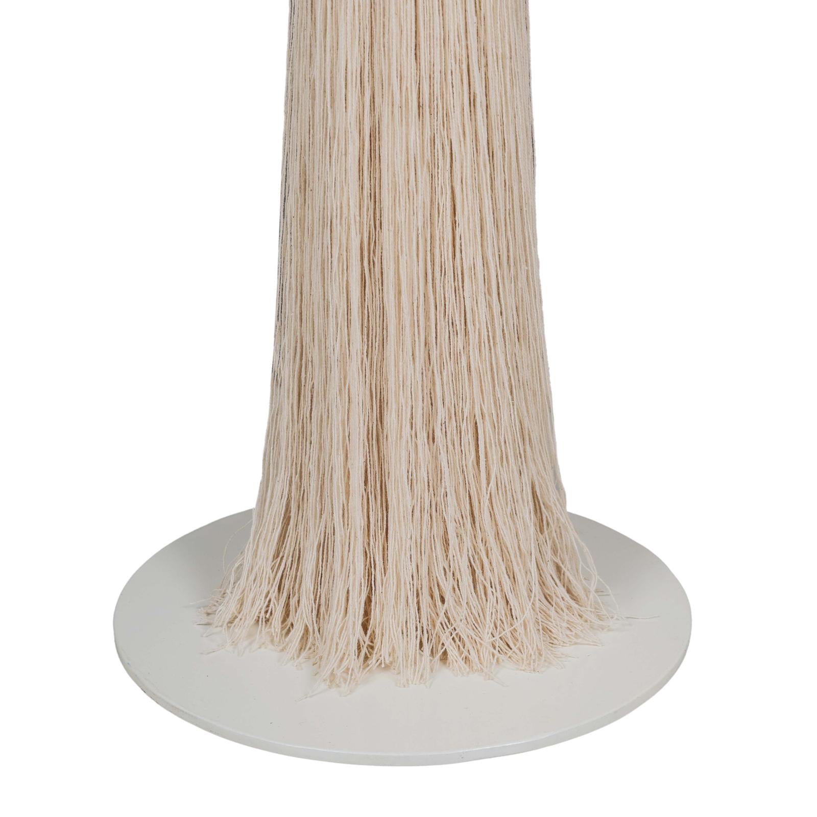 TOV Furniture Samba White Cotton Floor Lamp