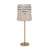 TOV Furniture Tutu Cream Cotton Tasseled Floor Lamp