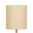 TOV Furniture Lamia Natural Burl and Raffia Contract-Grade Table Lamp