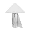 TOV Furniture Geo Angled Chrome Table Lamp