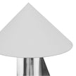 TOV Furniture Geo Angled Chrome Table Lamp