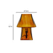 TOV Furniture Luca Glass Mini Table Lamp