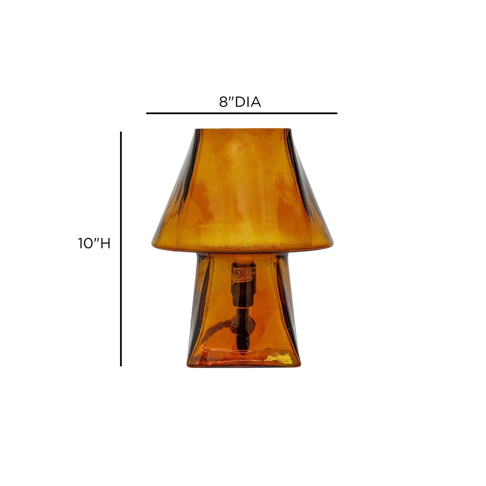 TOV Furniture Luca Glass Mini Table Lamp