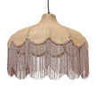 TOV Furniture Buchanan Jute Fringed Scalloped Pendant Light
