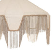 TOV Furniture Buchanan Fabric Fringed Angled Pendant Light
