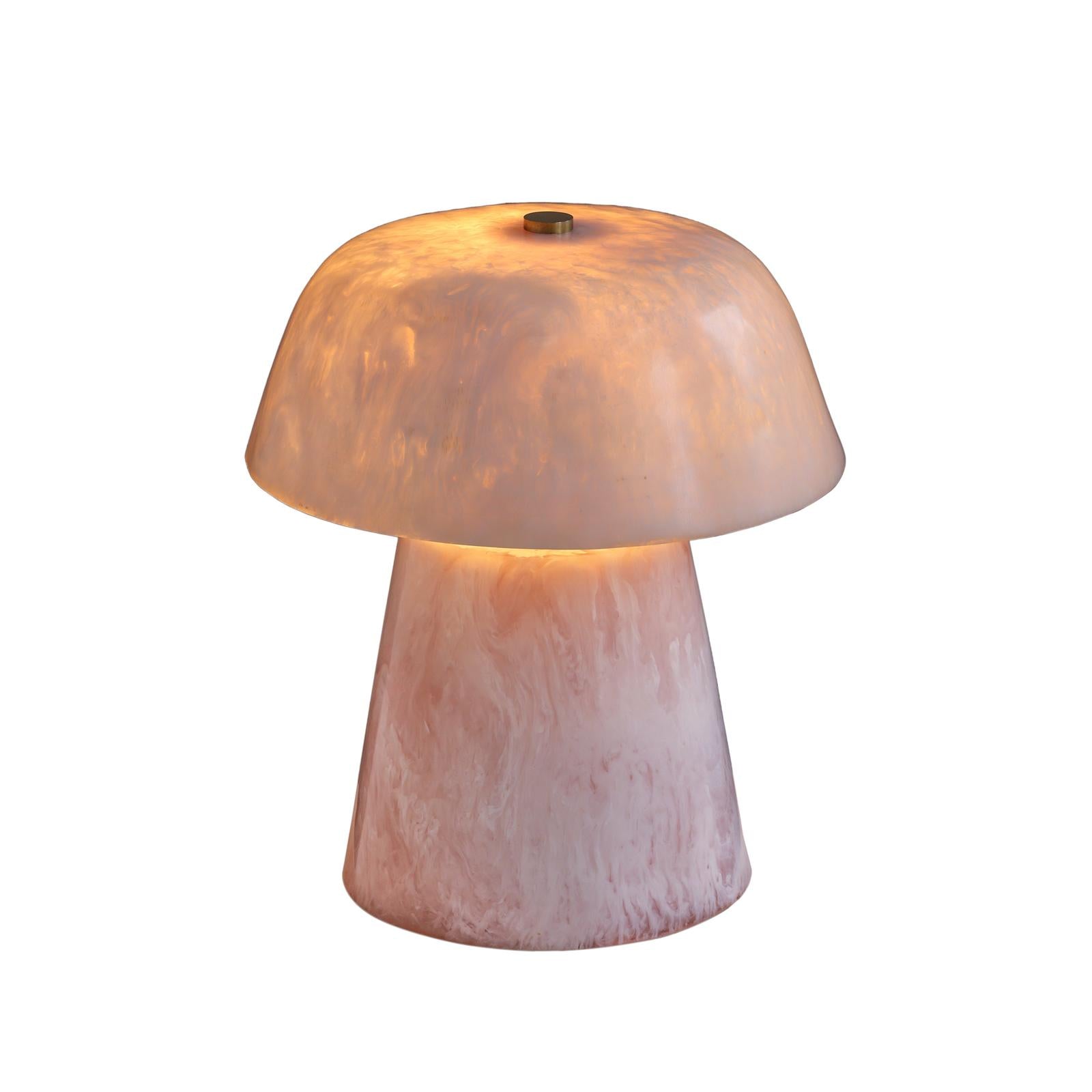 TOV Furniture Pouty Pink Resin Table Lamp