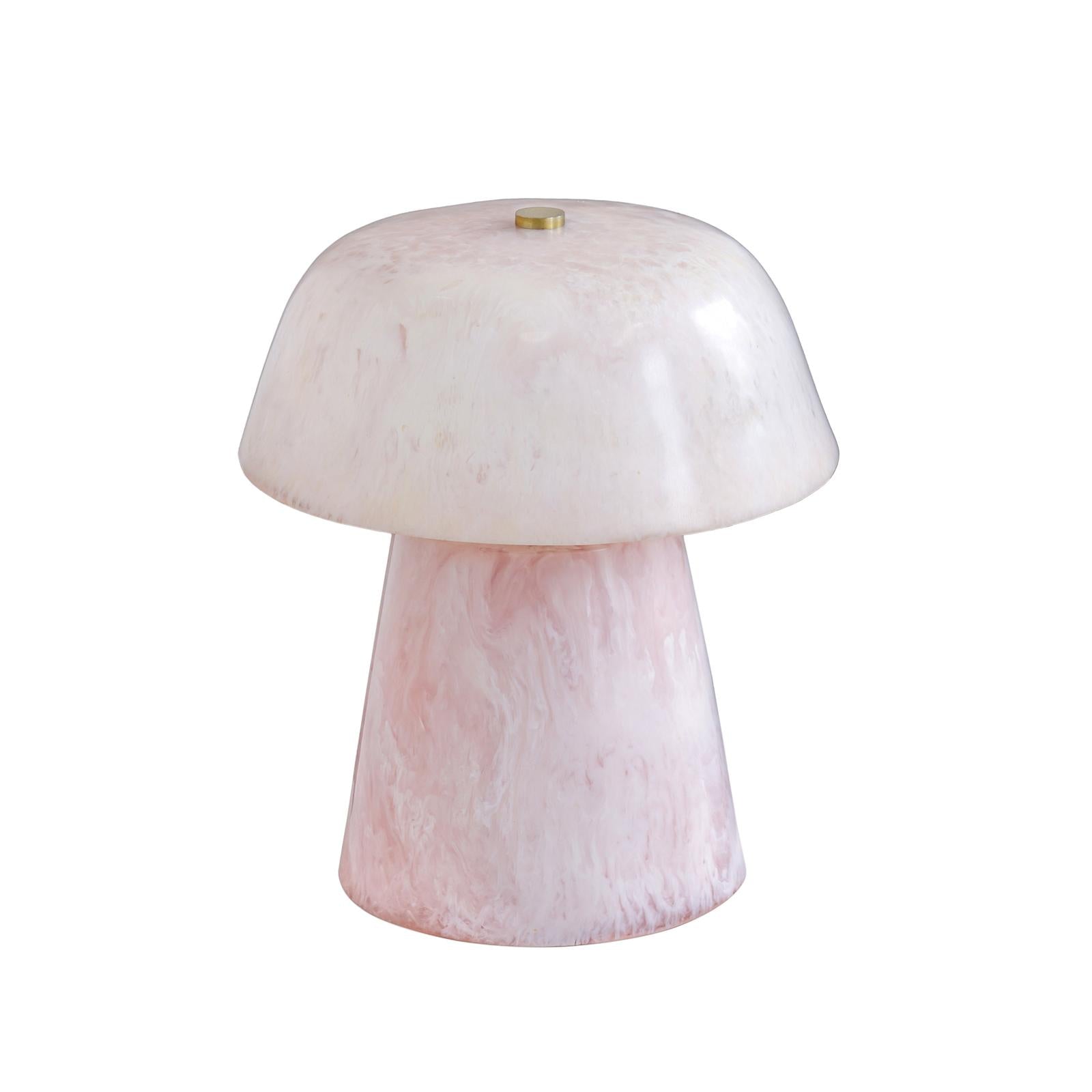 TOV Furniture Pouty Pink Resin Table Lamp