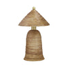 TOV Furniture Coco Natural Coconut Fiber Pointed Table Lamp