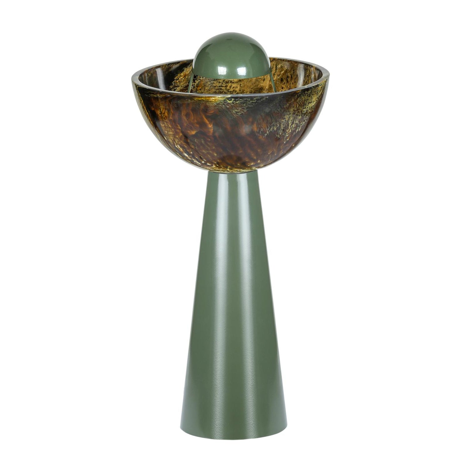 TOV Furniture Rising Green Resin Table Lamp