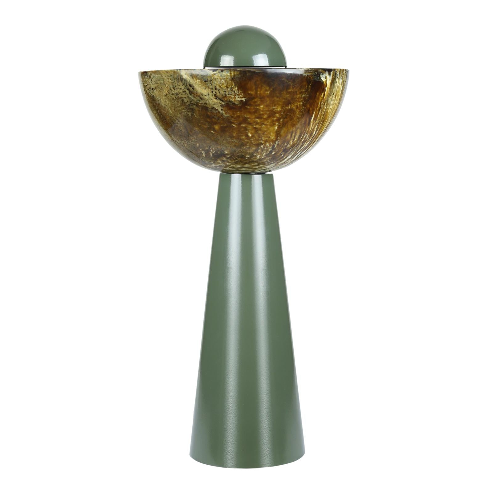 TOV Furniture Rising Green Resin Table Lamp