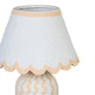 TOV Furniture Blum Scalloped Cotton Mache Table Lamp