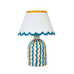 TOV Furniture Blum Scalloped Cotton Mache Table Lamp