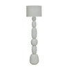 TOV Furniture Pebble Cream Papier Mache Floor Lamp
