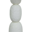 TOV Furniture Pebble Cream Papier Mache Floor Lamp