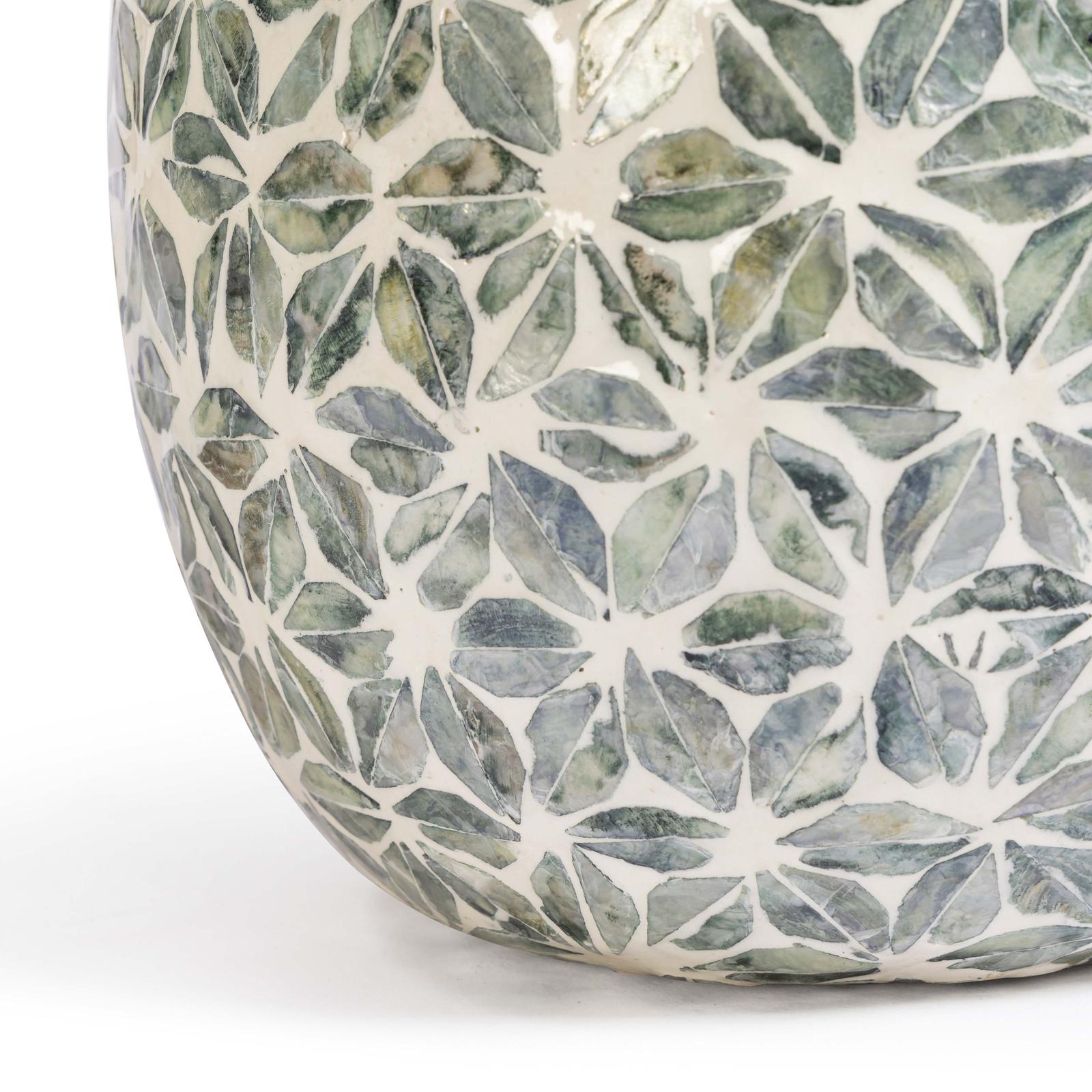 TOV Furniture Yaya Green Capiz Shell Table Lamp