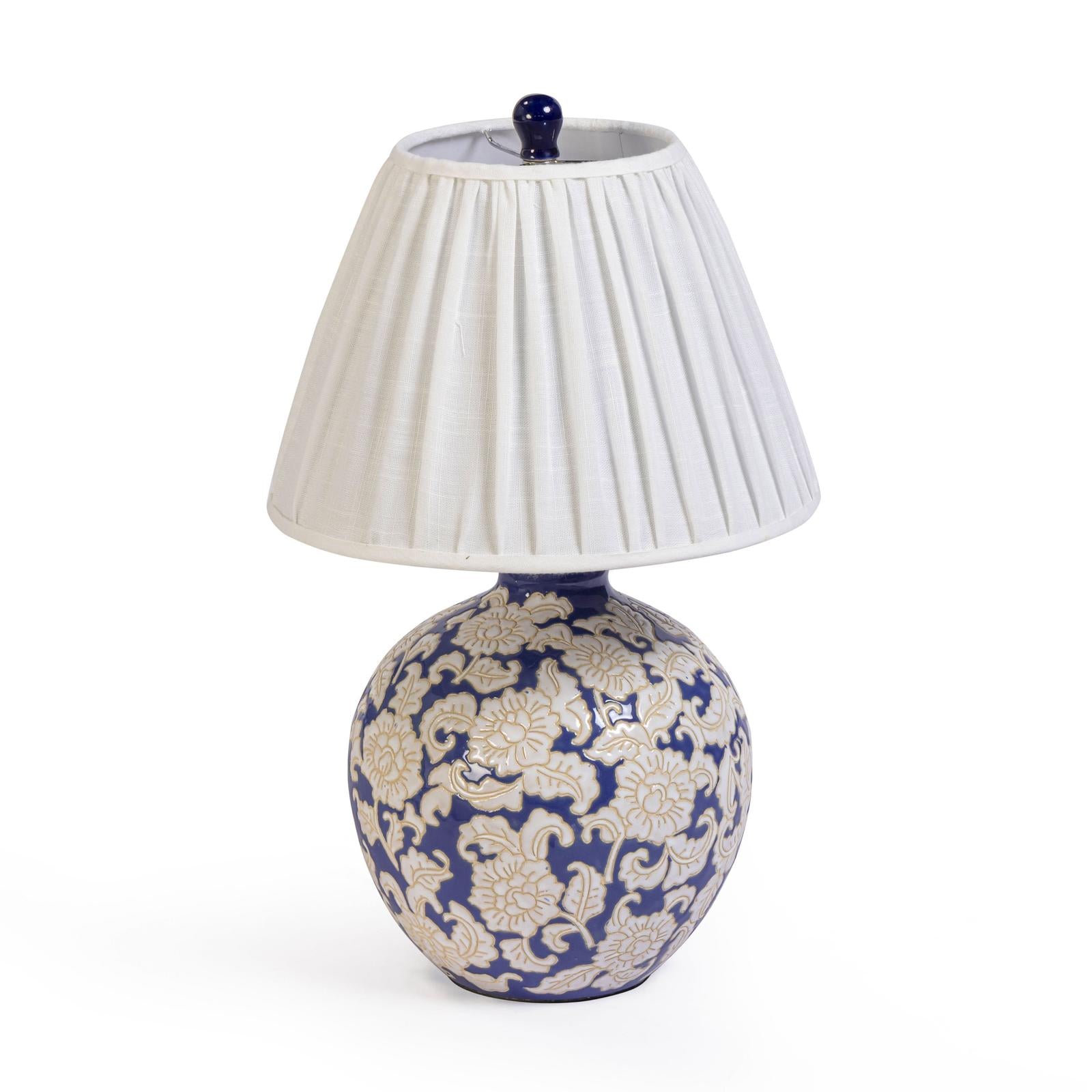 TOV Furniture Diana Blue & White Table Lamp