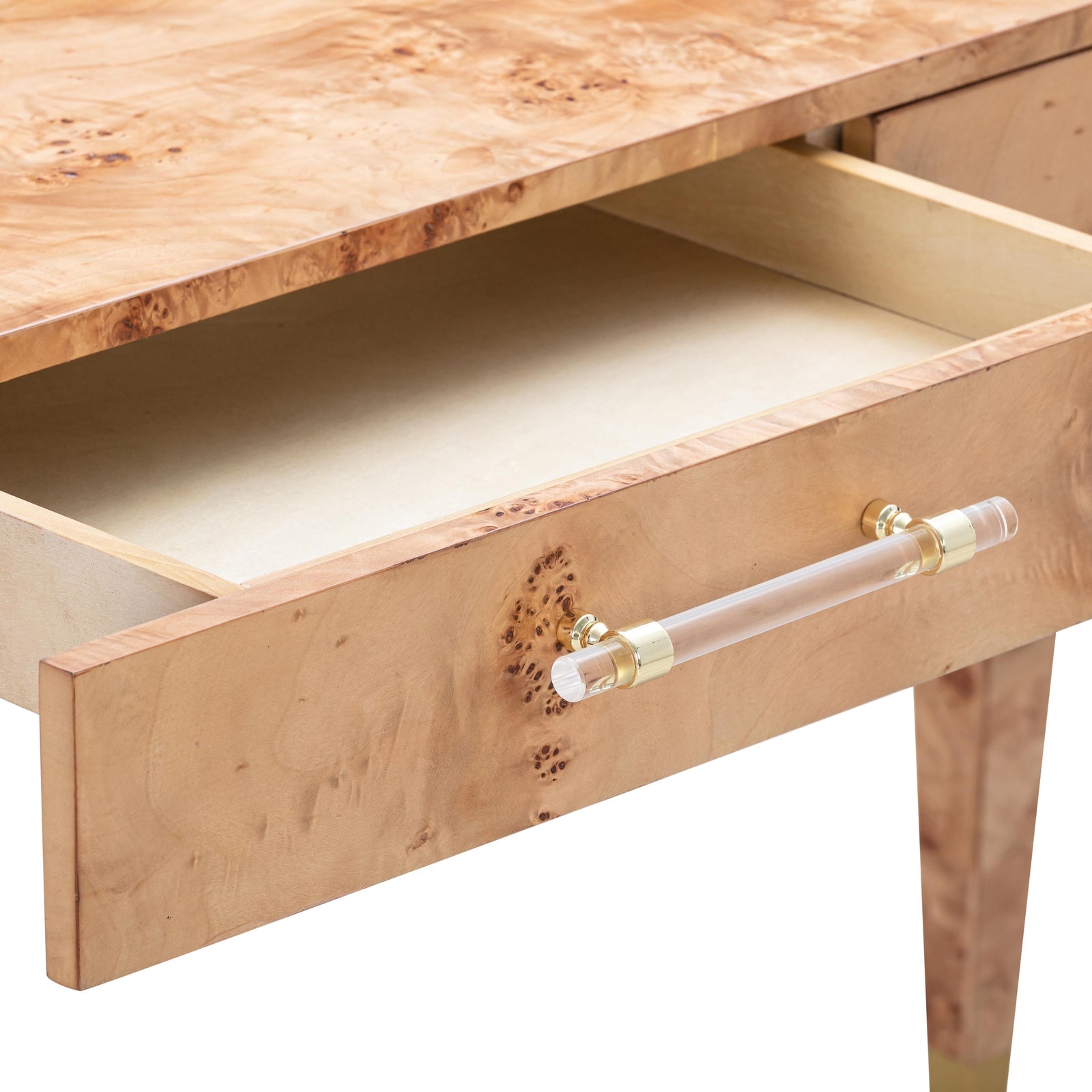 TOV Furniture Brandyss Burl Work Desk