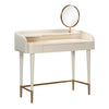 TOV Furniture Penelope Vegan Leather Wrapped Vanity Desk