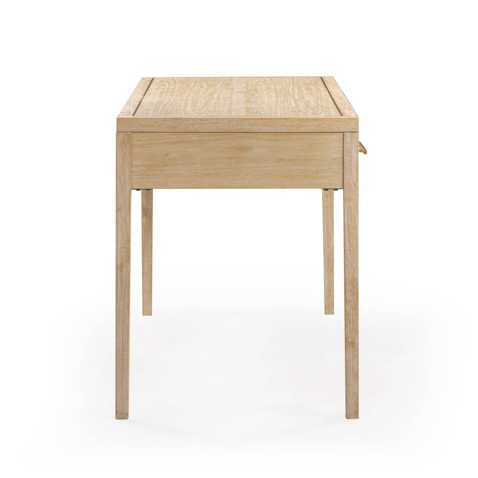 TOV Furniture Hera 62'' Natural Washed Executive Desk
