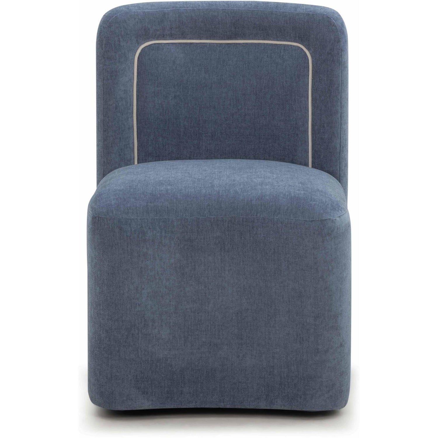 TOV Furniture Dolce Performance Velvet Rolling Desk Chair