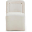 TOV Furniture Dolce Performance Velvet Rolling Desk Chair