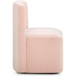 TOV Furniture Dolce Performance Velvet Rolling Desk Chair