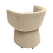 TOV Furniture Kristen Upcycled Chenille Rolling Desk Chair