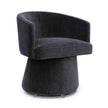 TOV Furniture Kristen Upcycled Chenille Rolling Desk Chair