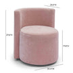 TOV Furniture Alyssa Rolling Desk Chair