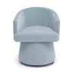 TOV Furniture Kristen Upcycled Chenille Rolling Desk Chair