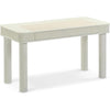 TOV Furniture Sarah Cream Drawer Executive Work Desk