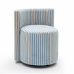 TOV Furniture Alyssa Rolling Desk Chair