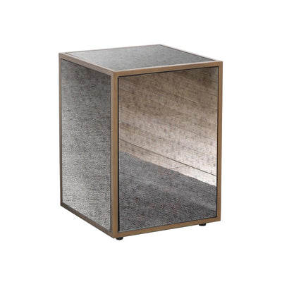 TOV Furniture Lana Mirrored Side Table by Inspire Me! Home Decor