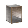 TOV Furniture Lana Mirrored Side Table