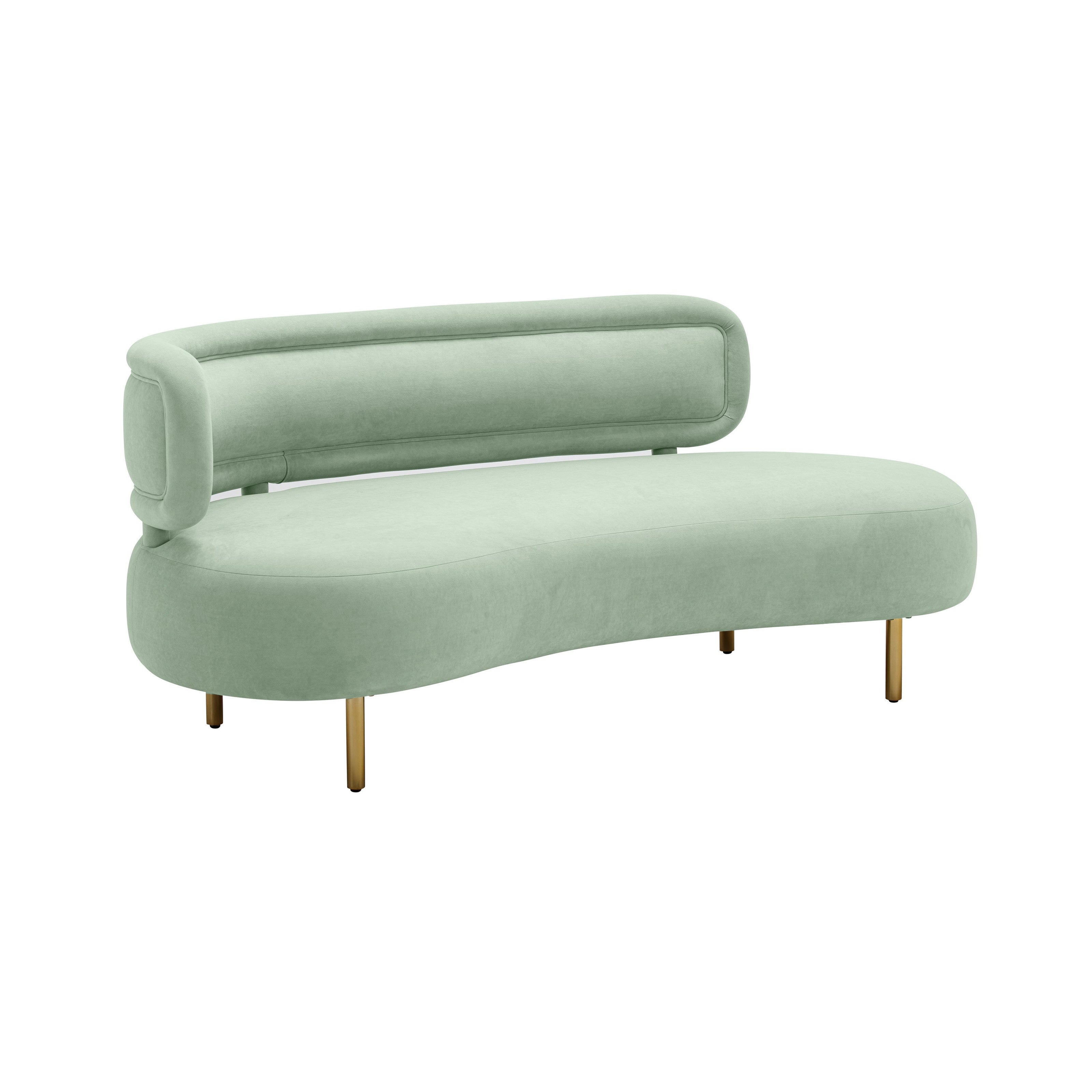 TOV Furniture Tischa Velvet Sofa